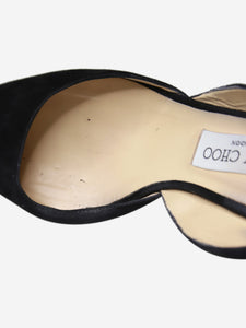 Jimmy Choo Black suede pointed toe heels - size EU 39
