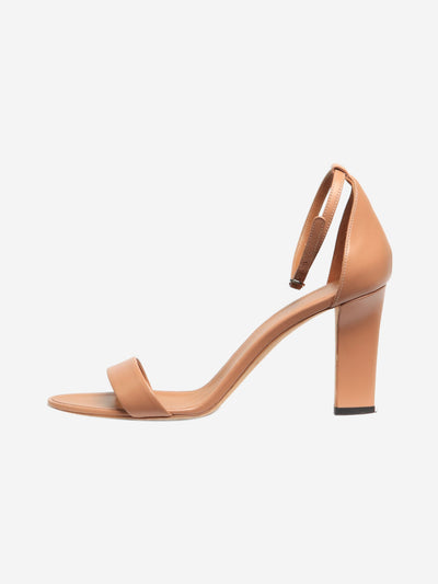 Blush leather sandal heels - size EU 41 Heels Victoria Beckham