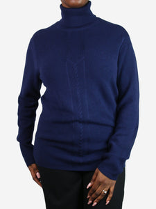 Falke Blue roll-neck jumper - size XL