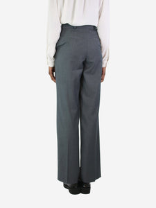 Frankie Shop Dark grey pleated trousers - size XS