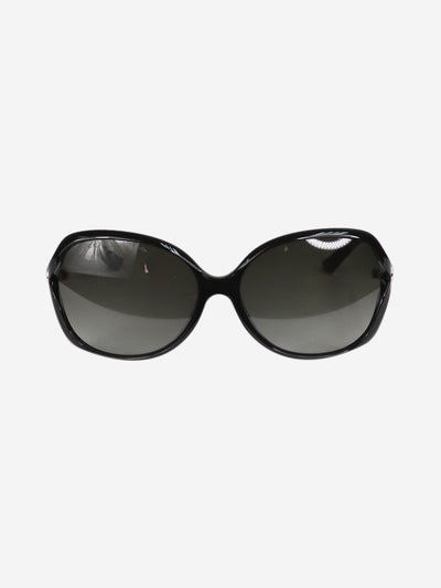 Black round sunglasses with gold detail arms Sunglasses Gucci 