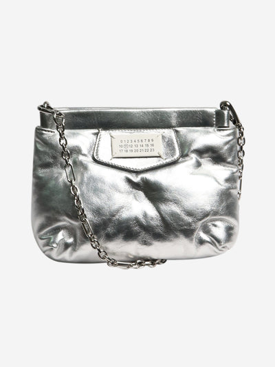 Silver Glam Slam classique metallic leather bag Cross-body bags Maison Margiela