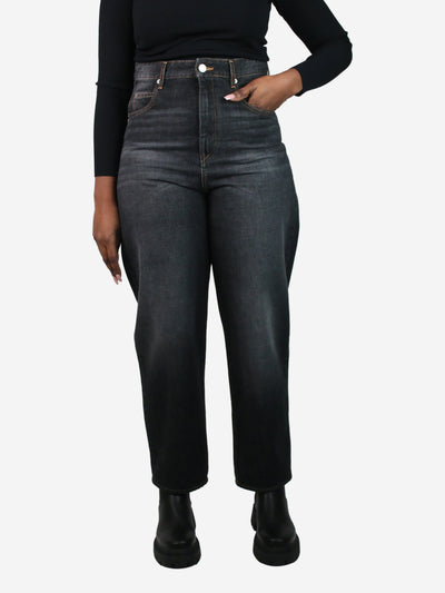Washed black baggy jeans - size UK 14 Trousers Isabel Marant Etoile 