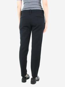 Brunello Cucinelli Black wool pocket trousers - size UK 12