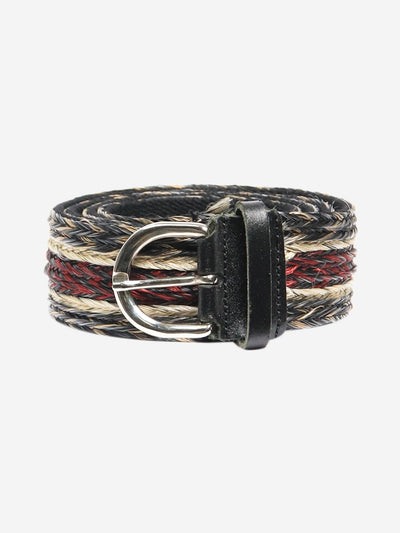 Black woven belt Belts Isabel Marant