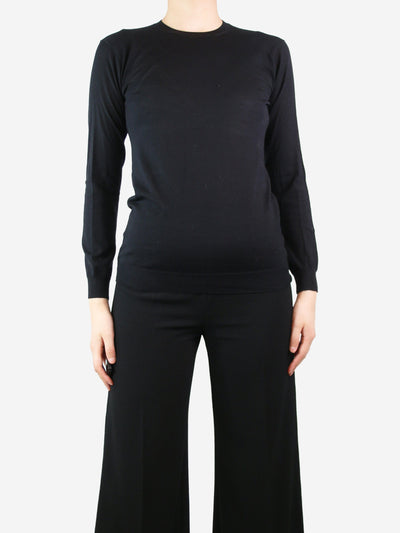 Black light knit top - size UK 10 Tops Prada 