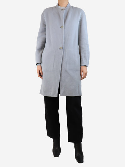 Blue reversible wool coat - size S Coat Theory
