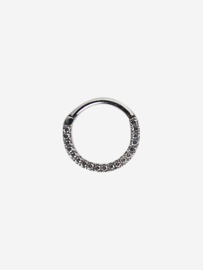 Silver hoop earring Earrings Maria Tash