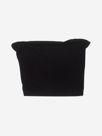 Black Ultralight cashmere scarf Scarves Falconeri