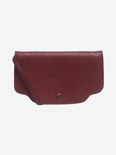 Burgundy leather crossbody bag Cross-body bags Loro Piana