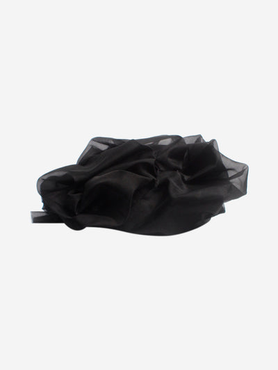 Black ruffled hat Hats John Rocha