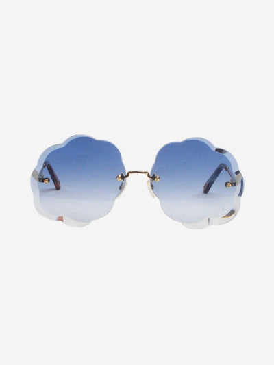 Blue Rosie flower shaped sunglasses Sunglasses Chloe