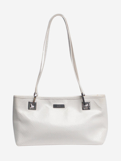 Patent Snakeskin Effect Bag Gucci