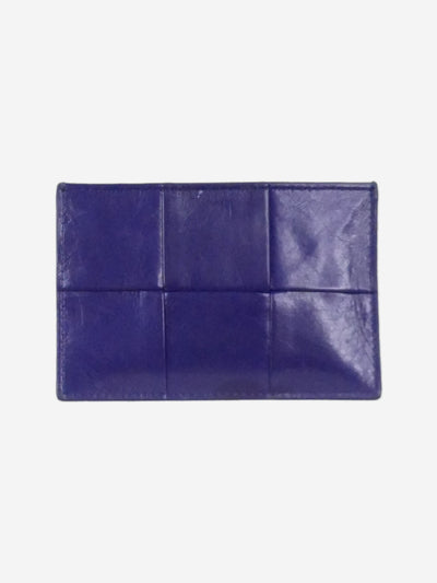 Purple intrecciato leather wallet Wallets, Purses & Small Leather Goods Bottega Veneta 