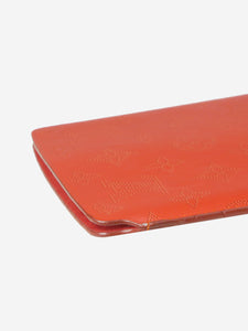 Louis Vuitton Red monogram iPad holder