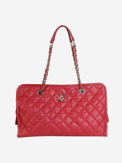 Red 2012-2013 caviar quilted chain shoulder bag Shoulder bags Chanel 