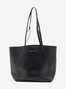 Prada Black leather tote bag