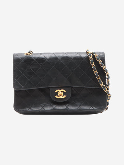 Black 1989 medium Classic double flap bag Shoulder bags Chanel 