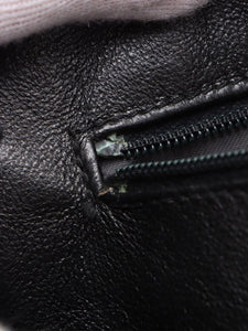 Chanel Black vintage 1991 Matelasse lambskin shoulder bag