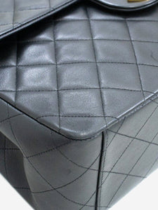 Chanel Black vintage 1994-96 maxi lambskin Classic single flap bag