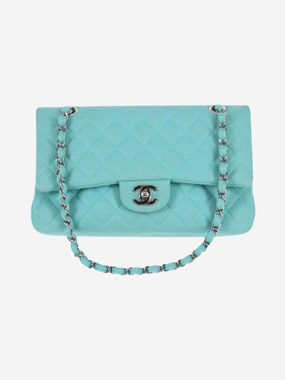 Light blue 2016 medium Classic Double Flap bag Shoulder bags Chanel