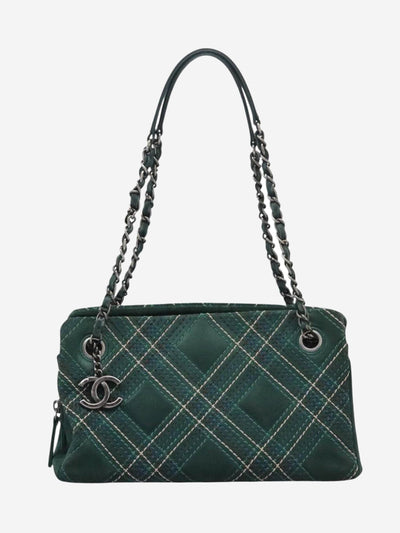 Dark green 2013 suede chain shoulder bag Shoulder bags Chanel