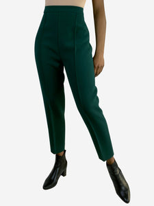 Marni Green side zip tapered trousers - size IT 42