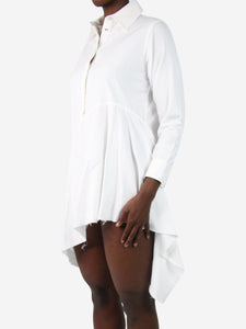 Marques / Almeida White long-sleeved button-up collared blouse - size XS