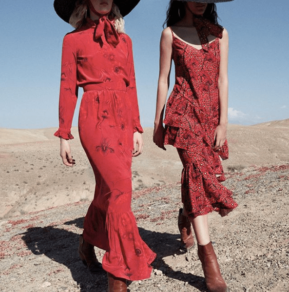 LIVE VIDEO: Rixo dress / Hermes Belt / Chanel earrings and more...