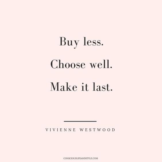 How to create a sustainable wardrobe