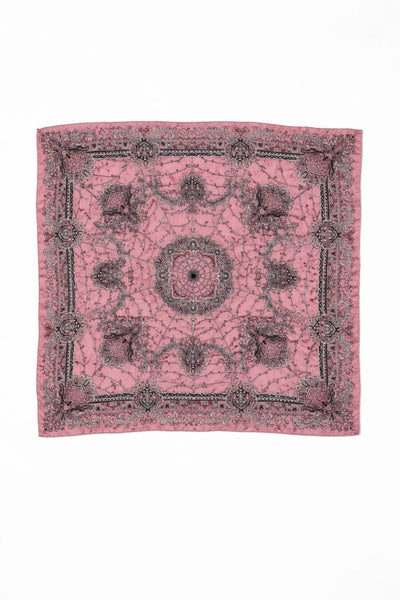 Pink paisley silk scarf Scarves Etro 