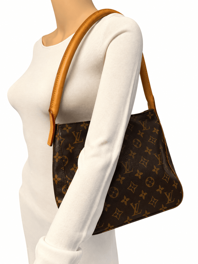 Brown 2002 Monogram canvas Looping MM shoulder bag Shoulder bags Louis Vuitton 
