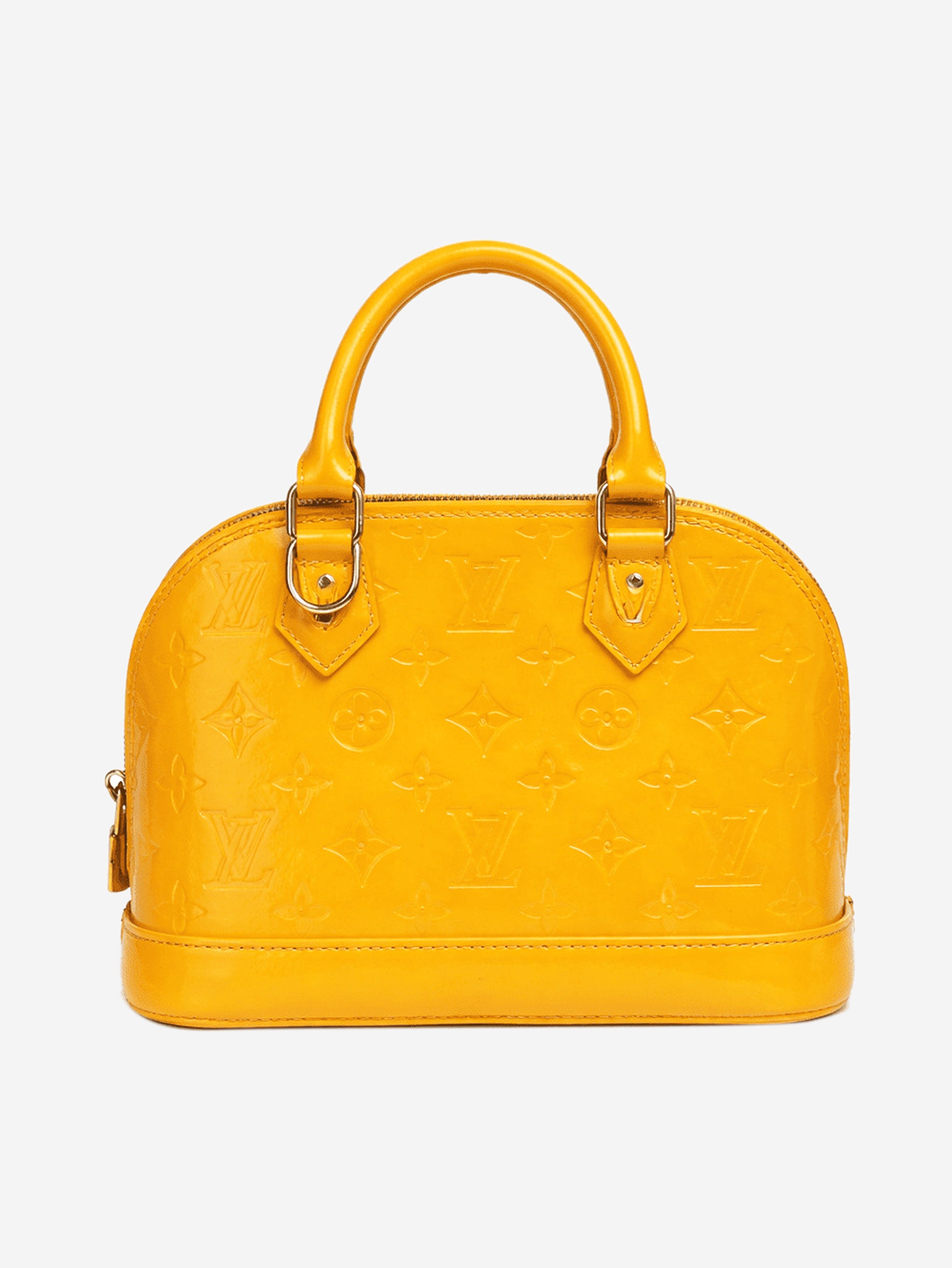 Yellow Alma BB 2way bag Shoulder bags Louis Vuitton 