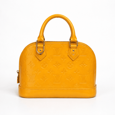 Yellow Alma BB 2way bag Shoulder bags Louis Vuitton 