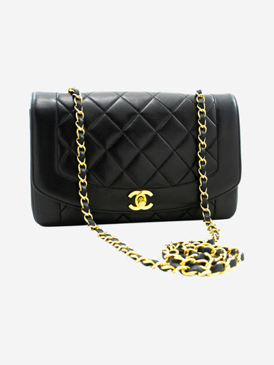 Black vintage 1991-1994 Diana bag Shoulder Bag Chanel 
