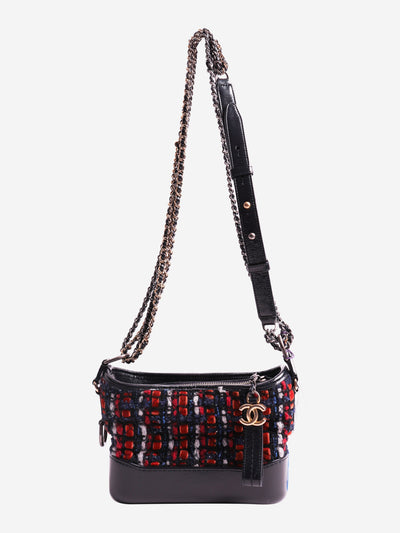 Navy 2018 small Gabrielle tweed bag Cross-body bags Chanel 