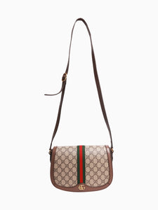 Gucci Brown GG Supreme Ophidia bag