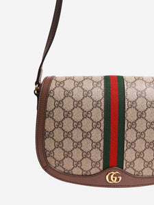 Gucci Brown GG Supreme Ophidia bag