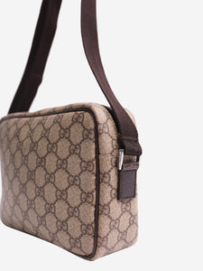 Gucci Brown GG Supreme shoulder bag