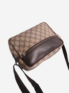 Gucci Brown GG Supreme shoulder bag