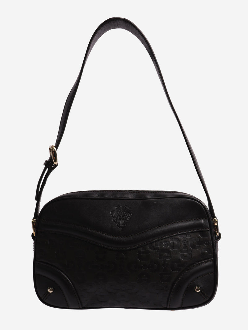 Dark brown Crest Horsebit shoulder bag Shoulder bags Gucci 