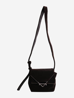 Bottega Veneta Brown velvet crossbody bag Cross-body bags Bottega Veneta 