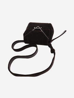 Bottega Veneta Brown velvet crossbody bag Cross-body bags Bottega Veneta 
