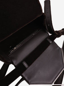 Bottega Veneta Brown velvet crossbody bag