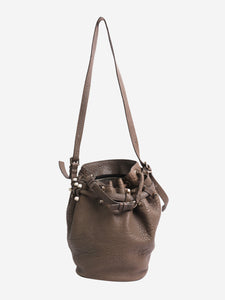 Alexander Wang Clay leather studded shoulder bag
