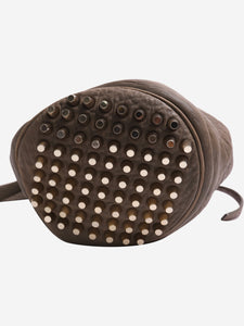 Alexander Wang Clay leather studded shoulder bag