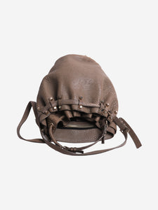 Alexander Wang Clay leather studded shoulder bag