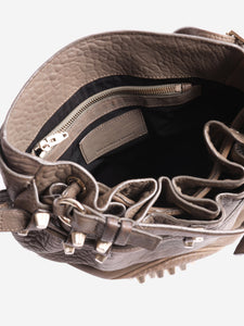 Alexander Wang Clay leather studded shoulder bag