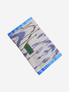 Felix Ray Blue envelope clutch