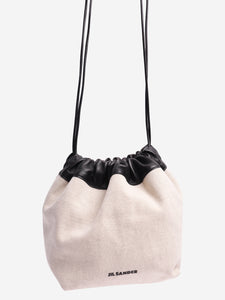 Jil Sander Neutral Dumpling bag